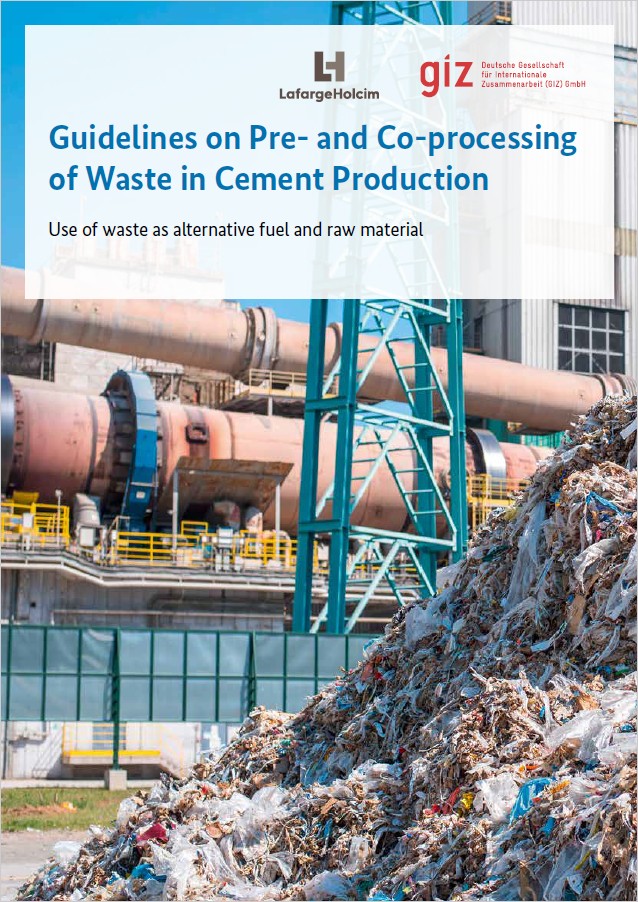 Guidelines cover Download Guidelines Pre-&Co-processing of Waste in Cement Production